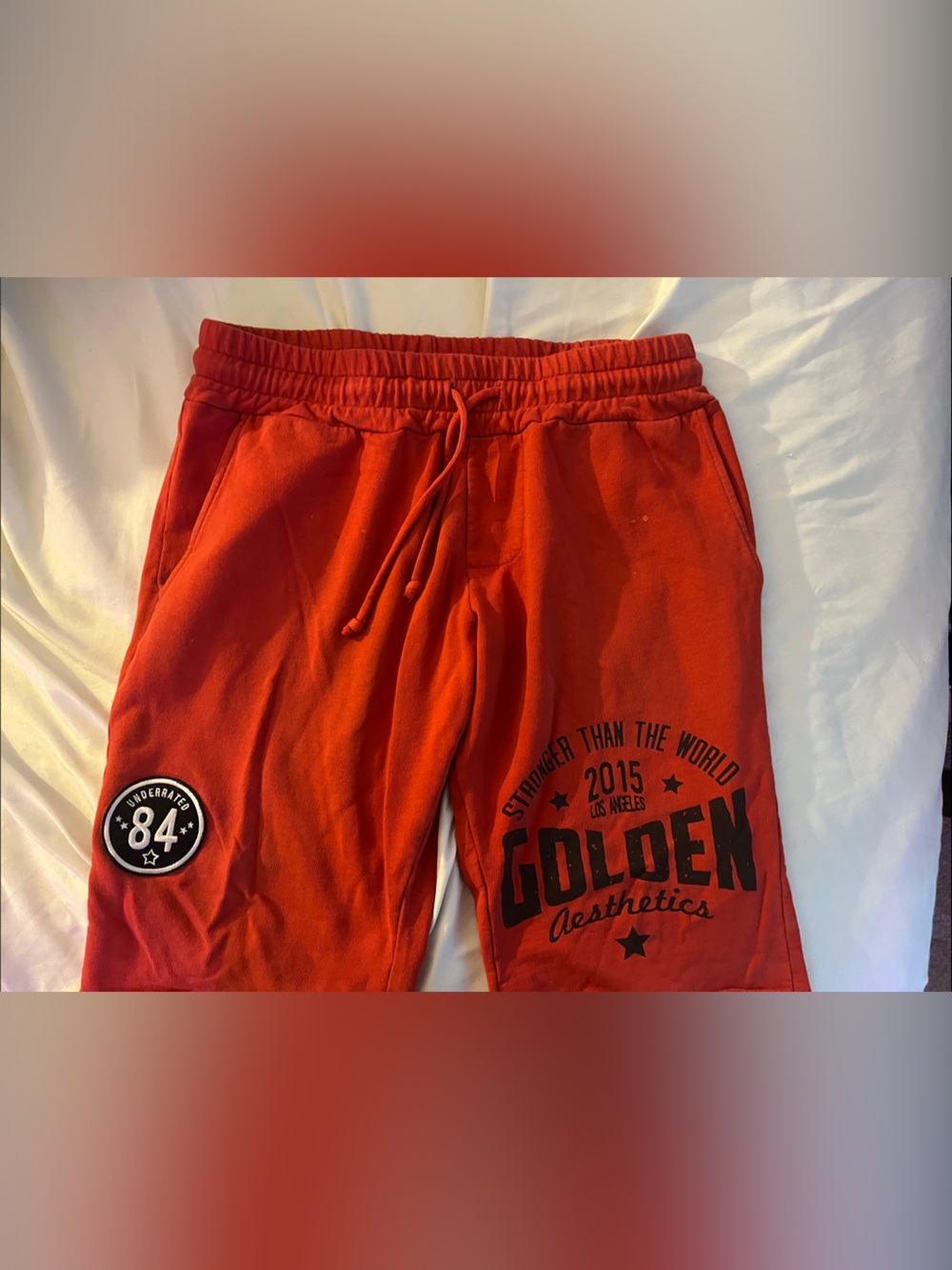 Men’s Athletic Shorts in Red
